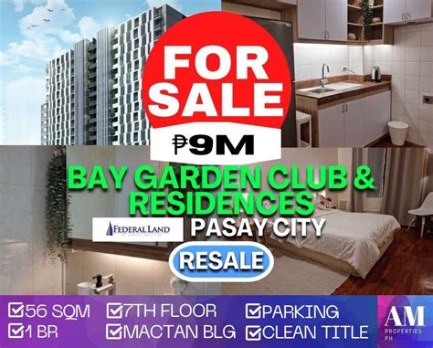 Bay Garden Club and Residences Pasay City .